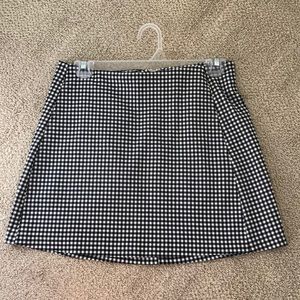 Small Urban Outfitters Gingham Mini Skirt